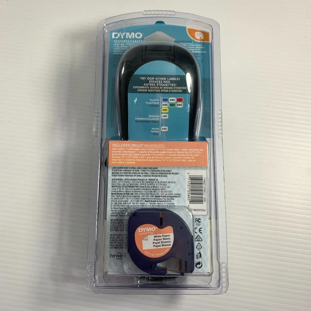 Dymo LetraTag LT-100H Handheld Portable Electronic Label Maker Machine New